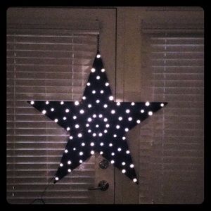 Led hanging star